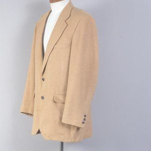 Brandford + Taylor Men's Coat Blazer Wool Tan